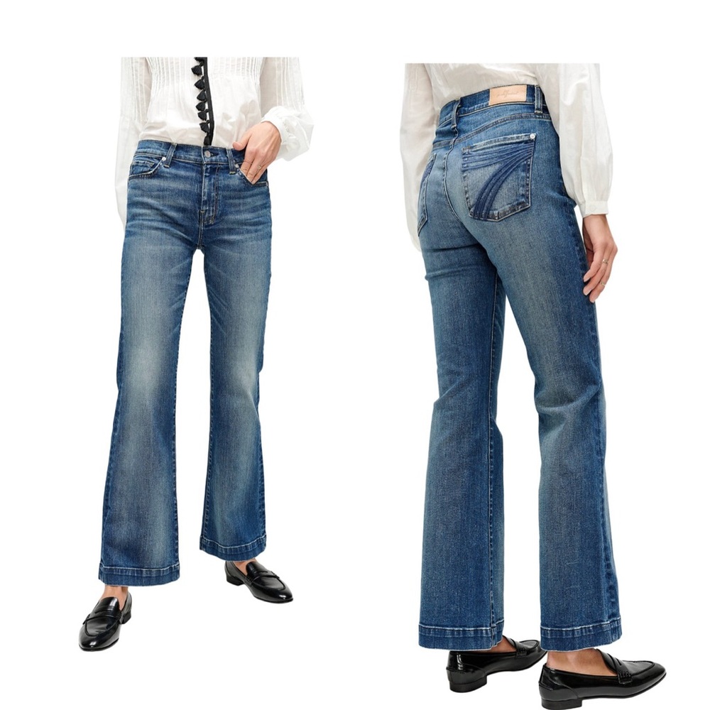 7 For All Mankind Tailorless Dojo - Size 34 EUC
